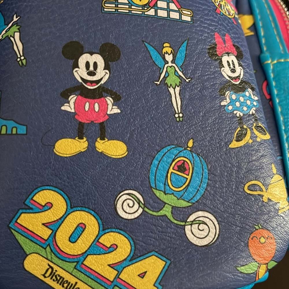 Loungefly Disney Parks 2024 exclusive backpack - Picture 12 of 14